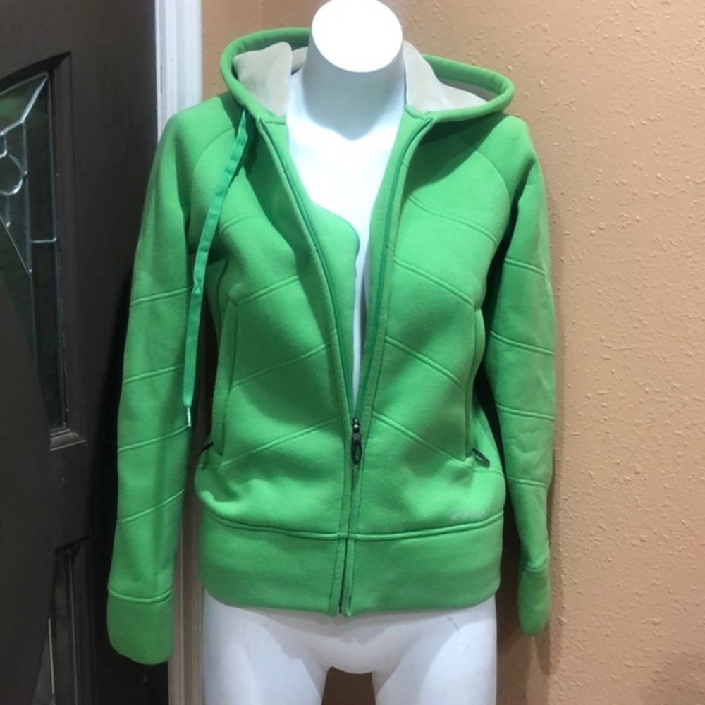 Oakley Green Full Zip Hoodie